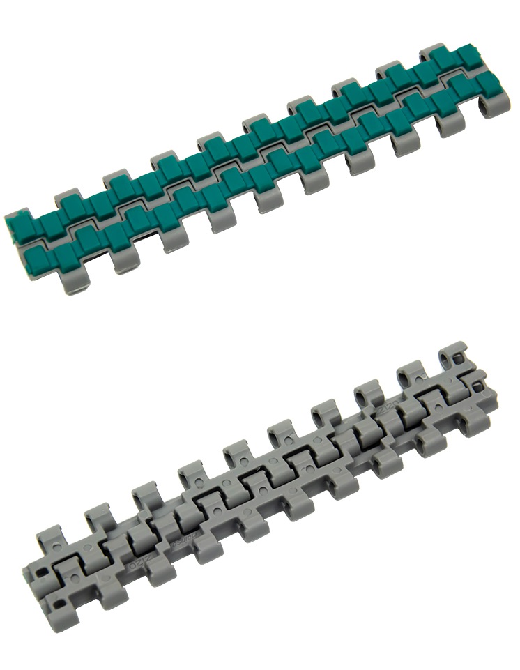 2120 series rubber top modular belt