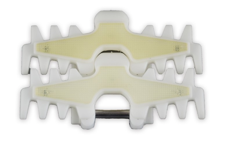 2480PMO series rubber cover flexible chains